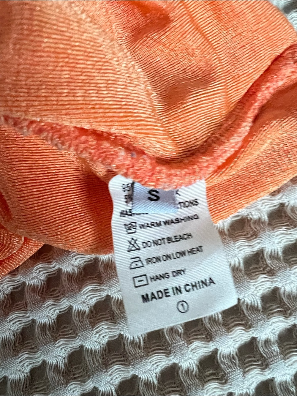Orange One-Shoulder Ruched Top - Picture 3 of 3